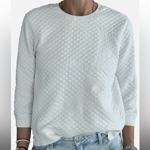 BR Quilted Embroidered Bird Sweatshirt